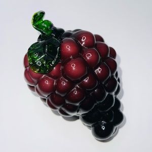 Vintage Glass Grapes